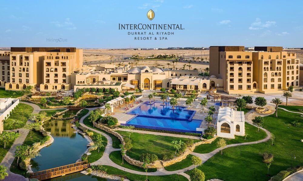 Jobs at InterContinental Durrat al Riyadh Resort & Spa