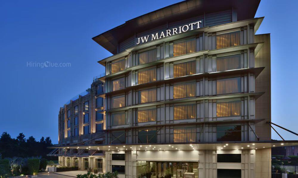 Jobs at JW Marriott Hotel Chandigarh