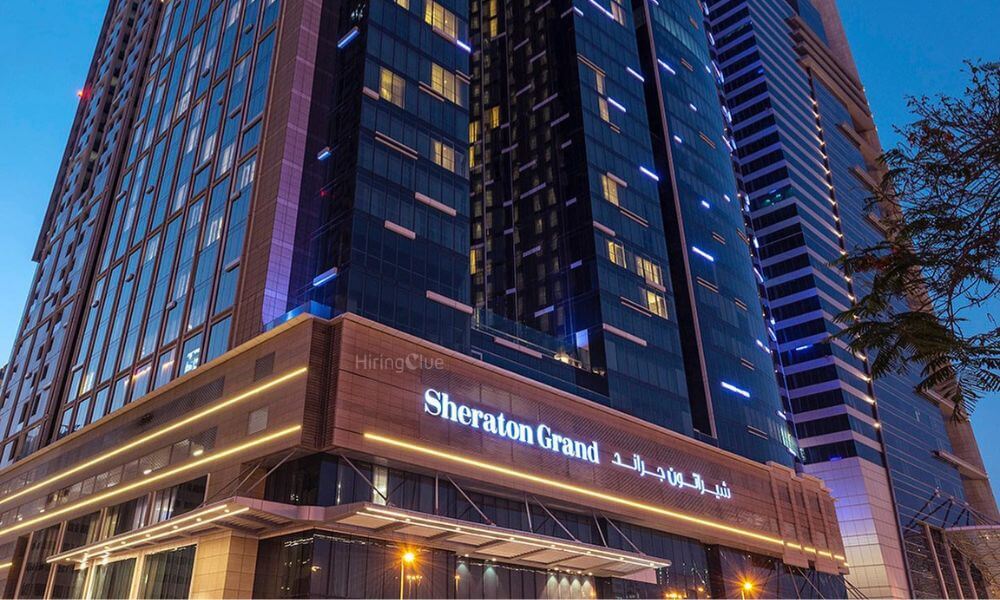 Dubai job hiring: Sheraton Grand Hotel, Dubai