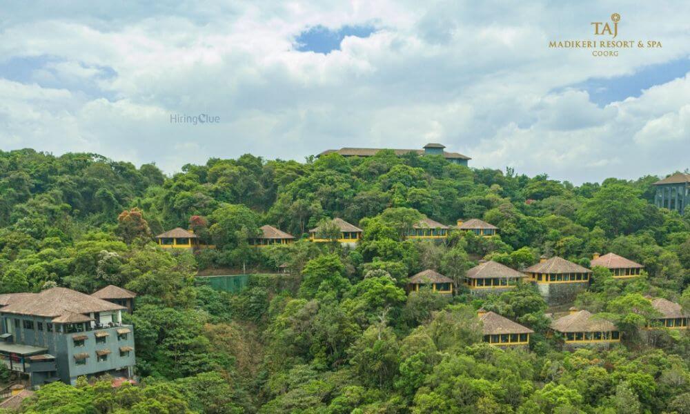 Jobs at Taj Madikeri Resort & Spa, Coorg