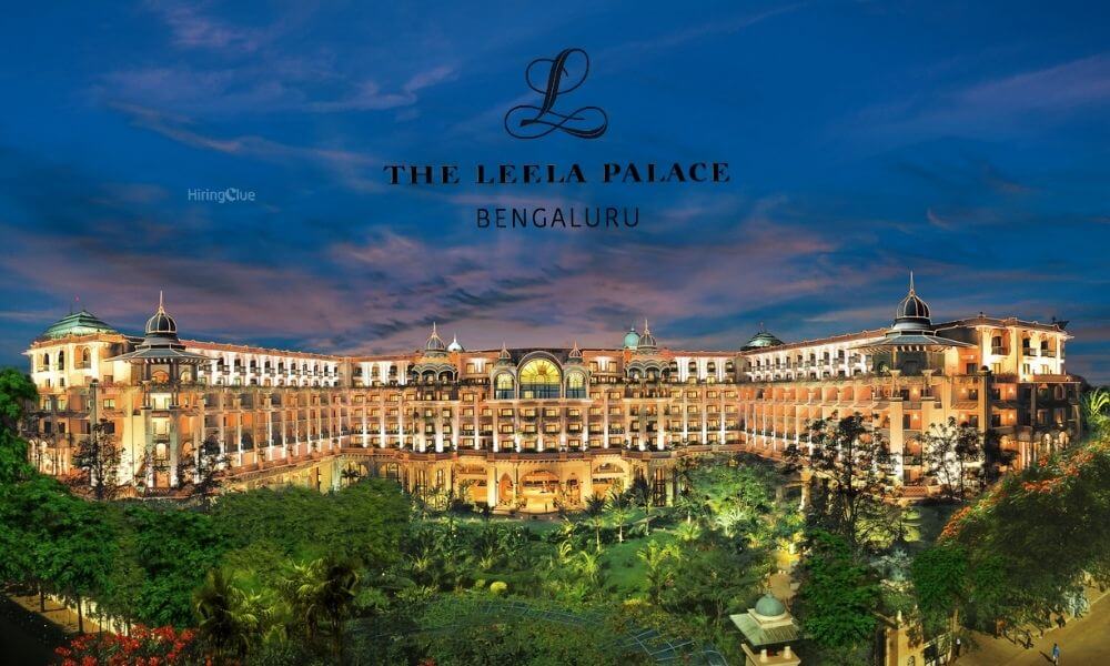 The Leela Palace Bengaluru Jobs