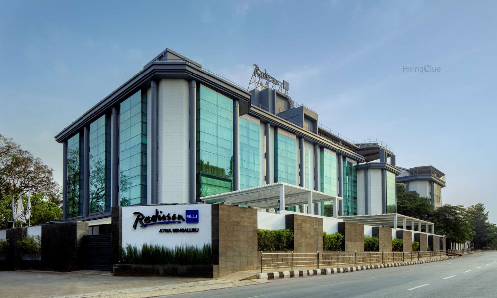 Radisson Blu Hotel, Atria Bengaluru Jobs