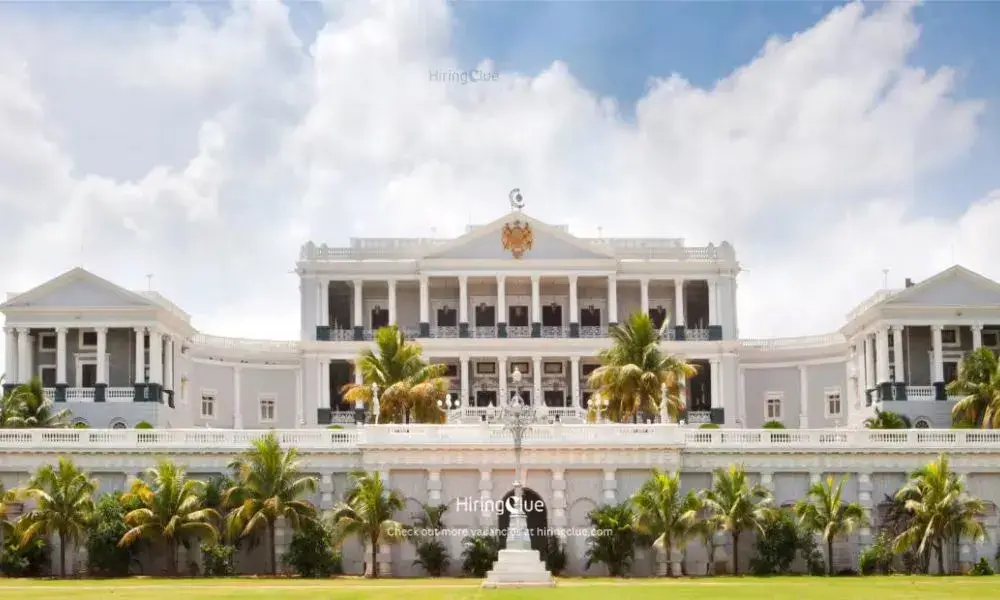 Taj Falaknuma Palace, Hyderabad Hotel Jobs