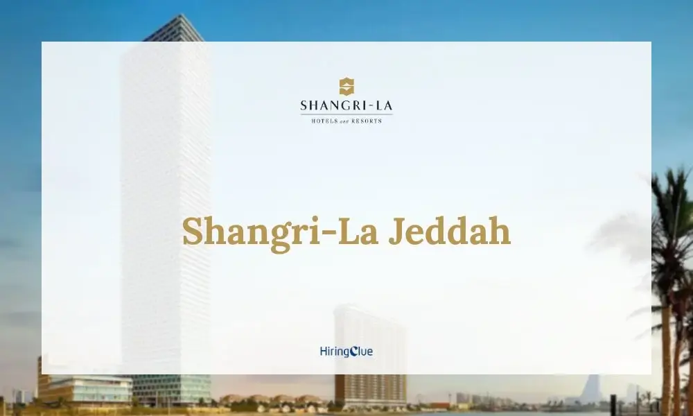 Shangri-La Jeddah Careers