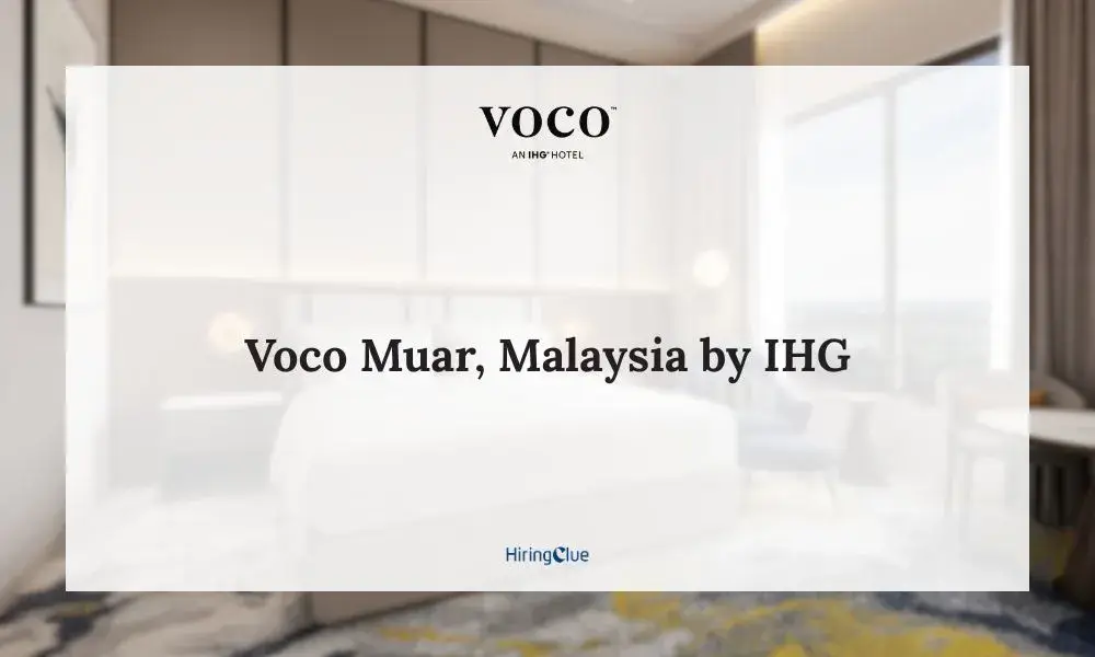 Voco Muar, Johor, Malaysia by IHG Careers