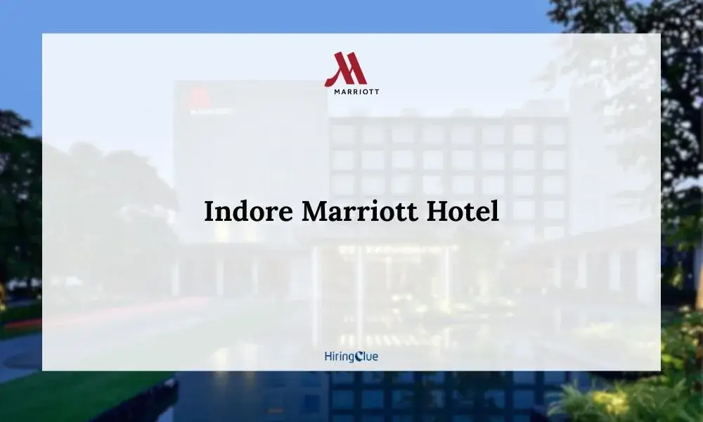 Indore Marriott Hotel Careers