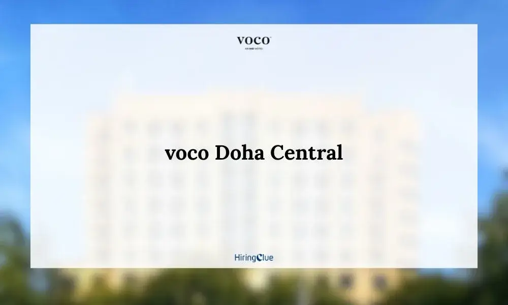 voco Doha Central Careers